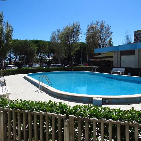 Sea Front In A With Pool Apartment